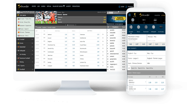 Palms Bet дизайн